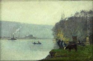 Vache Au Bord De L'eau Vache Au Bord De L'eau