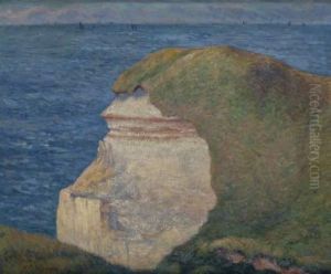 Falaise En Normandie by Claude Vignon