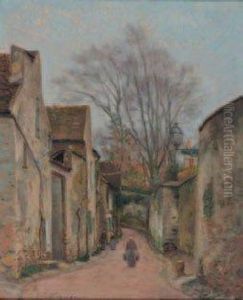 Rue A Auvers Sur Oise by Claude Vignon