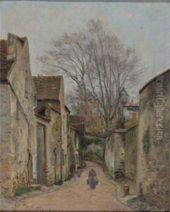 Rue A Auvers by Claude Vignon