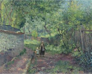 Mere Et Enfant Se Promenant