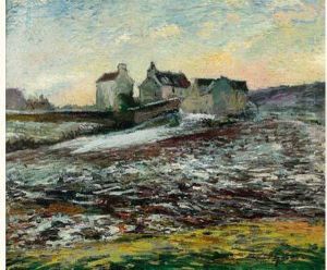 Paysage A Pontoise by Claude Vignon