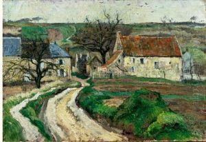 Paysage De L'oise, Le Chemin De La Ferme