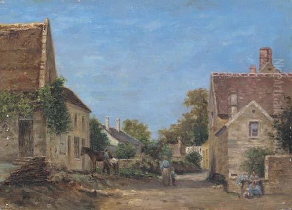 Village Street In The Country - view 1