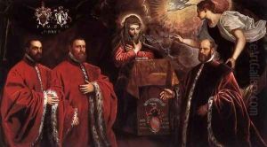 Annunciation and Three Avogadri