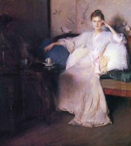 Arrangement in Pink and Gray by Edmund Charles Tarbell
