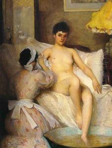 The Bath by Edmund Charles Tarbell