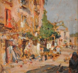 Le Bancarelle by Gennaro Villani