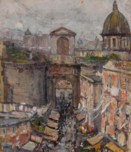 Napoli, Porta Capuana by Gennaro Villani