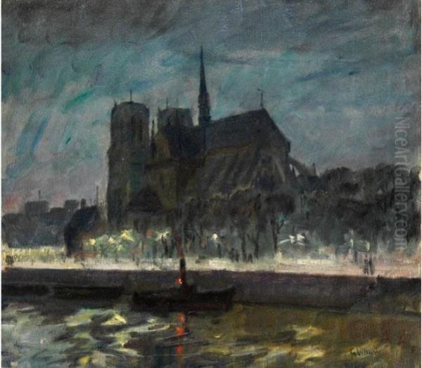 Die Kathedrale Notre Dame Inparis - view 1