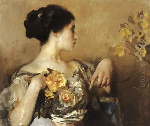 Lady with a Corsage - view 1