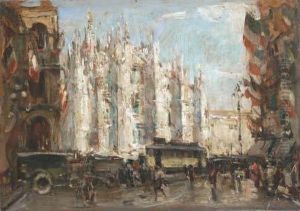 Piazza Del Duomo A Milano