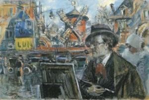 Autoritratto Al Moulin Rouge