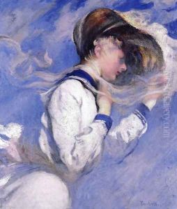 Summer Breeze by Edmund Charles Tarbell