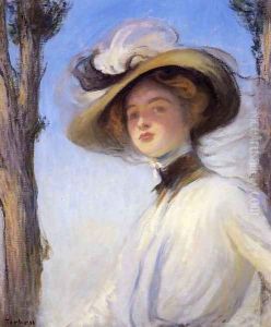 The Picture Hat by Edmund Charles Tarbell
