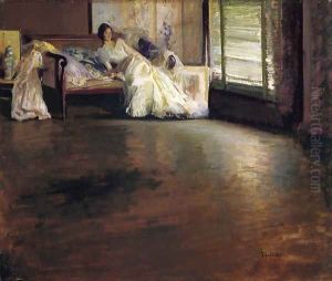 Across the Room (aka By the Window or Leisure Hour) by Edmund Charles Tarbell
