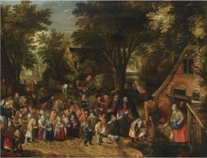 The Whitsun Bride by David Vinckboons I