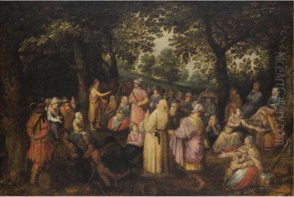 Saint John The Baptist Preaching In The Wilderness - view 1