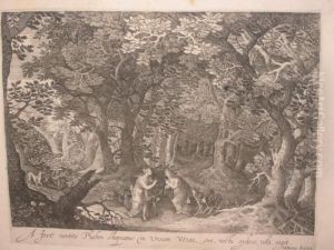Jupiter And Calisto by David Vinckboons I