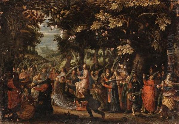 Christ's Entry Into Jerusalem - view 1