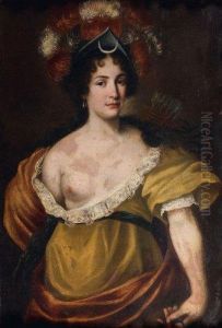 Portrait De Femme En Diane