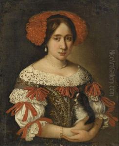 Portrait Of A Lady by Jacob Ferdinand Voet