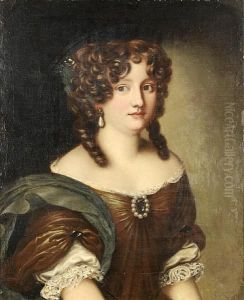 Portrait Of A Lady by Jacob Ferdinand Voet