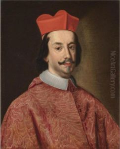 Portrait Of Cardinal Federico Ii Borromeo, Head And Shoulders