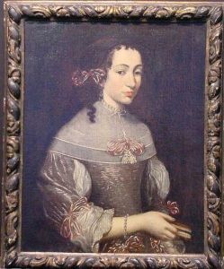 Portrait Of Lady Holding A Book