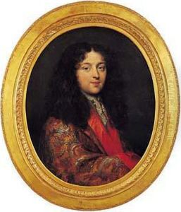 <portrait D'homme De Qualite Au Manteau Brode>.