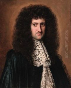 Portrait Of A Gentleman Said To 
Be Lorenzo Colonna, Half-length, Ina Black Jacket With A Lace Collar