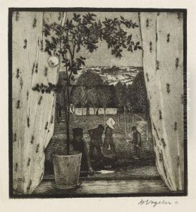 Vor Feierabend by Heinrich Vogeler