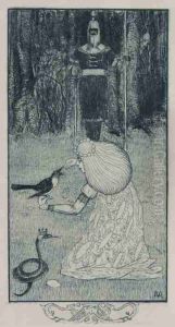 Die Schlangenbraut by Heinrich Vogeler