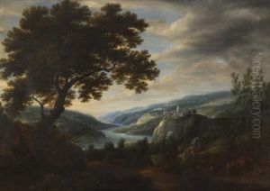 Vue De La Vallee Du Rhin