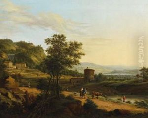 Vast Ideal Campagna Landscape