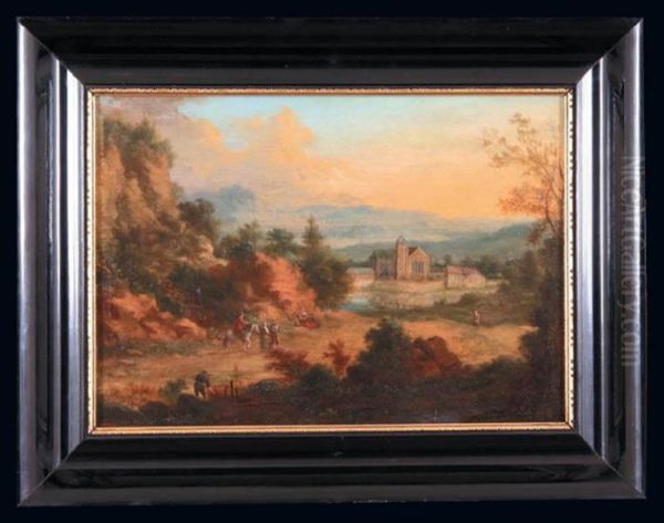 Pejzaz Ze Sztafazem, 1757 R. - view 1