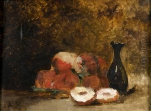 Nature Morte Aux Poires by Antoine Vollon
