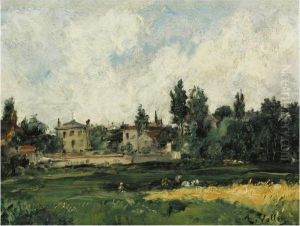 Village by Antoine Vollon