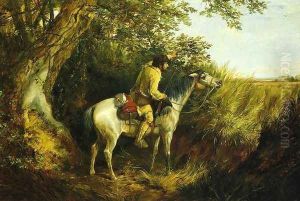 Trapper Looking Out by Arthur Fitzwilliam Tait