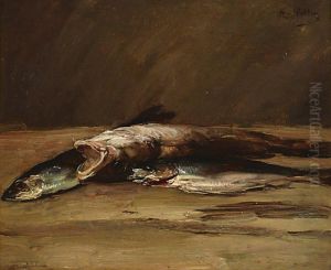 Nature Morte Aux Poissons by Antoine Vollon