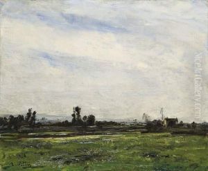 Paysage Aux Cypres