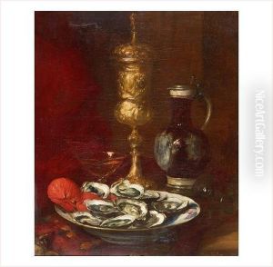 Huitres Et Crustaces by Antoine Vollon