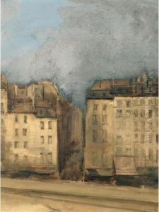 Les Quais A Paris [ ; Banks Of 
The Seine, Paris ; Oil On Canvas ; Signed Lower Right A.vollon; 
Authenticated On The Reverse By A. Decamps, The Artist's Son-in-law.] by Antoine Vollon