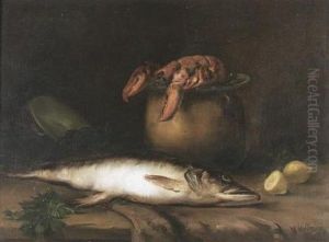 Nature Morte. by Antoine Vollon