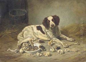 Satisfied Good Nature Now all the world may Dine by Arthur Fitzwilliam Tait