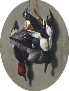 Redhead and Shoveler by Arthur Fitzwilliam Tait