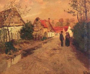 Arques-La-Bataille, Normandie by Fritz Thaulow