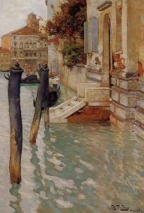 On The Grand Canal, Venice by Fritz Thaulow