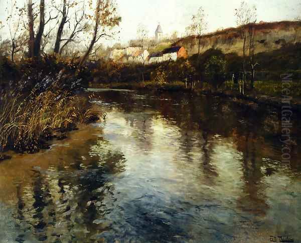 Elvelandskap (River Landscape) - view 1