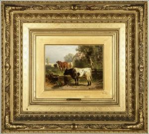 Cattle At A Water Trough thumbnail